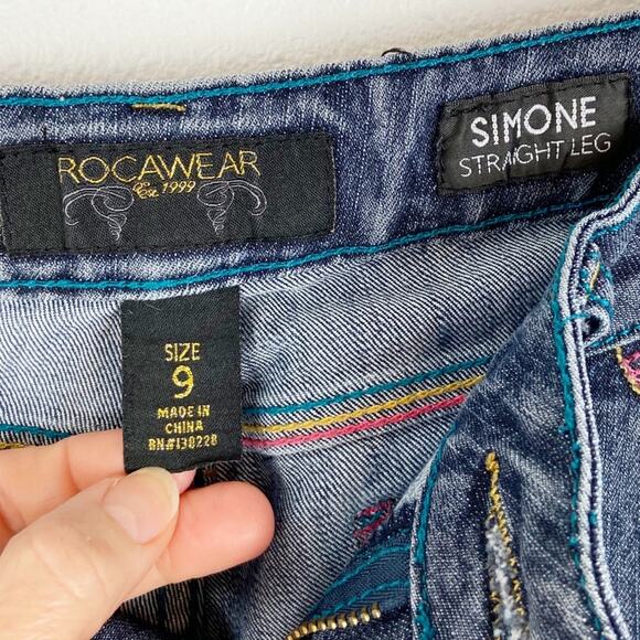 Vintage Rocawear 1999 Simone Straight Leg Jeans - Picture 7 of 9